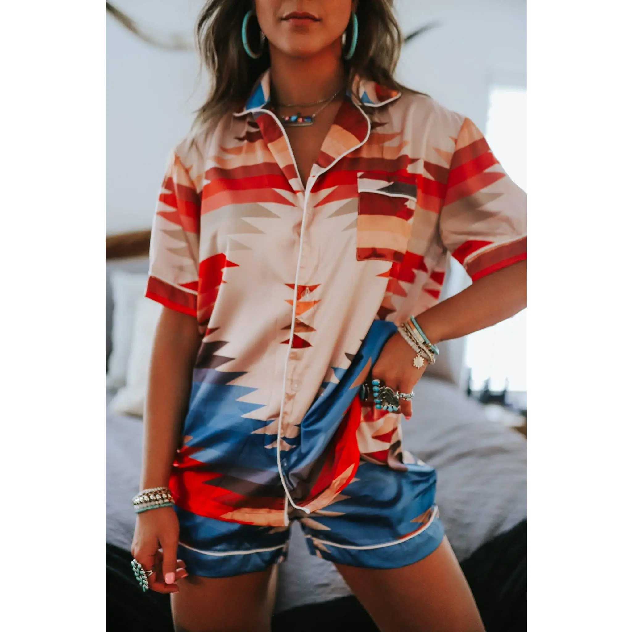 Aztec Pajama Set