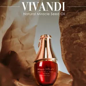 Vivandi Natural Miracle Fruit Seed Oil - Clinically Proven Hair Damage Reversal & Prevention Treatment - 100g Bottle - Haircare