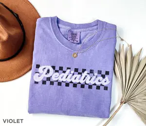 Pediatric Nurse Shirt, Comfort Colors® Retro Pediatrics Tshirt, New Peds RN Gifts, Pediatric Nurse Team Shirts, Peds Nurse Graduation Gift