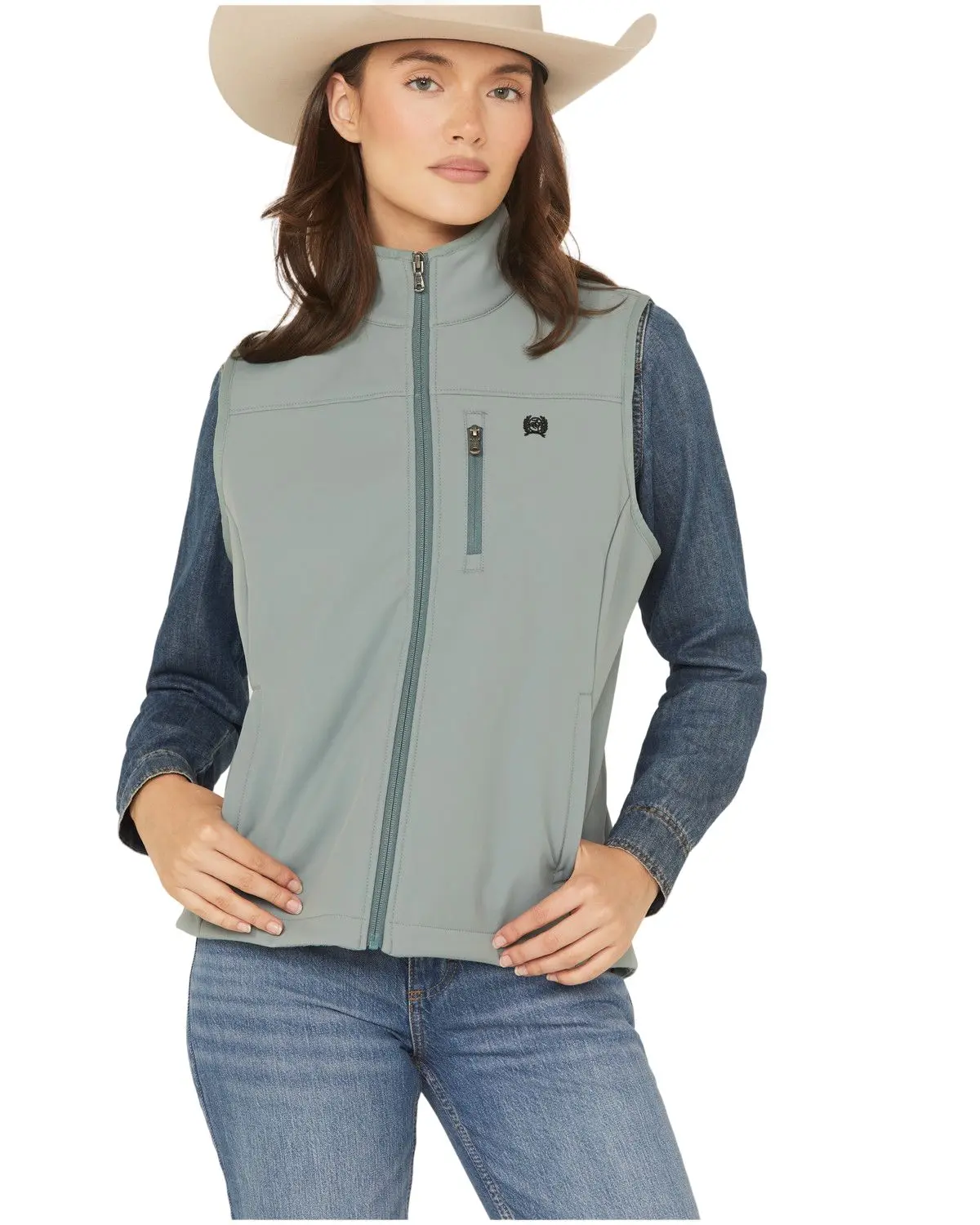 Cinch Women's Women'S Windproof Softshell Vest - Mav9922002