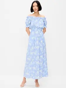 Old Navy Women's Off-The-Shoulder Boho Maxi Dress