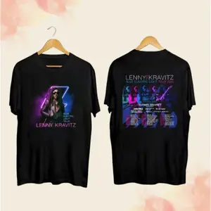 Lenny Kravitz Concert, 2025 Blue Electric Light Tour Shirt, Lenny Kravitz Blue Electric Light Tour Tee, Lenny Kravitz Fan Gift