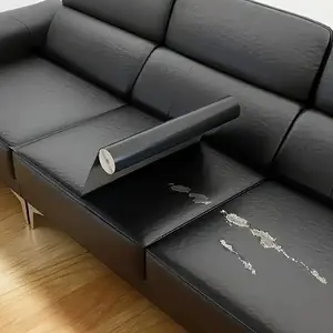 3-Meter Strong Self-Adhesive Leather Repair Patch for Sofa Seats Bedhead Peeling Renewal - Self-adhesive leather stickers