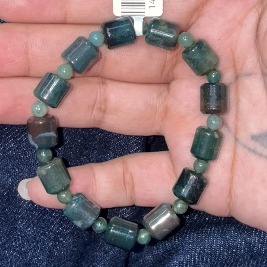Leah(16425)gc.Ocean jasper bracelet