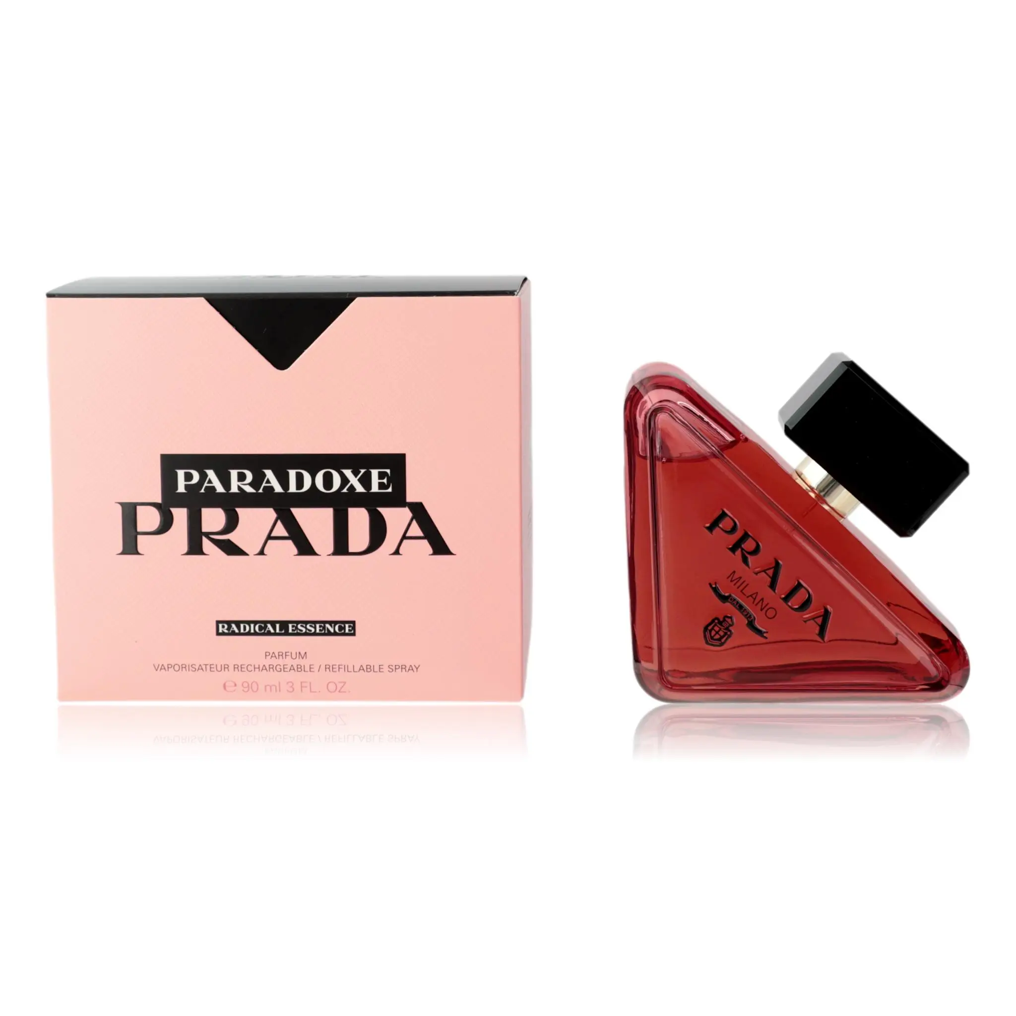 PRADA Paradoxe Radical Essence EDP Spray, 90ml / 3.0 oz - Authentic Box-Packed Women's Fragrance, Dreamy Floral Musk Scent, Edp Concentration
