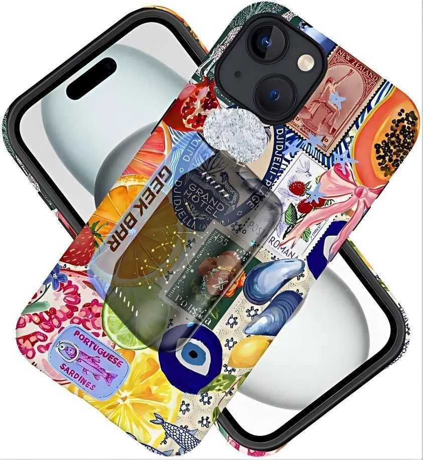 This is Geek Bar Trifold Phone Case - Durable and Stylish Protection for Your Device