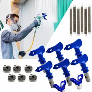 14 Pcs Reversible Spray Tips Reversible Airless Paint Sprayer Nozzle Tips Airless Paint Spray Guns Airless Sprayer Spraying Machine Parts for Homes Buildings Decks or Fences (211, 315, 417, 515, 517, 623) - Home Improvement.