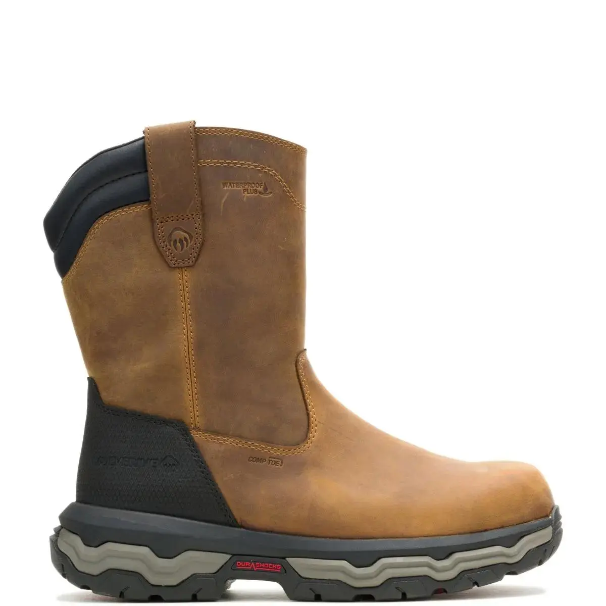 Wolverine Men's Alpha ft Wolverine Infinity System Pull-On CarbonMax® Work Wellington