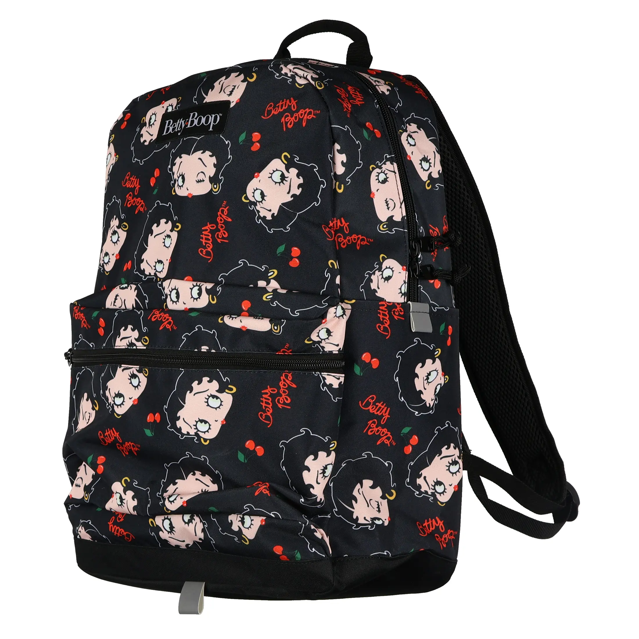 Betty Boop Backpack 18" with Adjustable Padded Shoulder Straps Book Bag Tote
