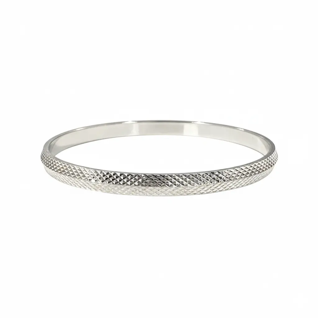 925 Sterling Silver Punjabi Kada | Sikh Kara Bracelet for Men & Women | Handmade USA