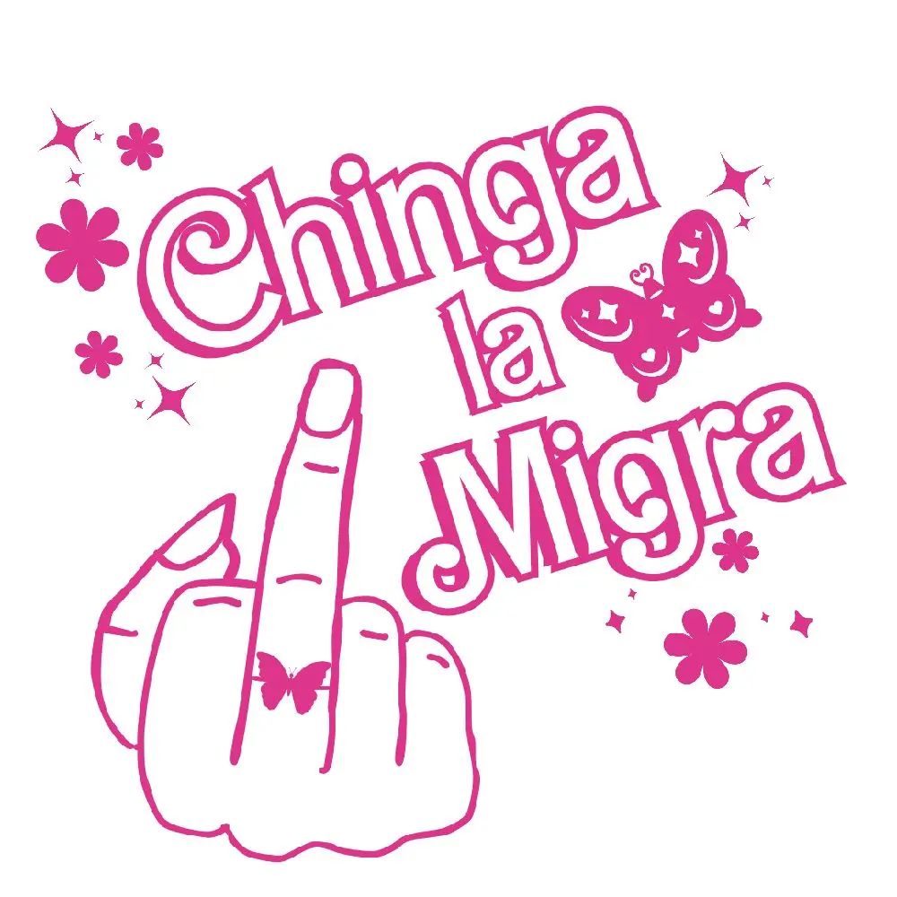 CLM Barbie Inspired Vinyl Sticker Cute, Loud, and Unapologetic