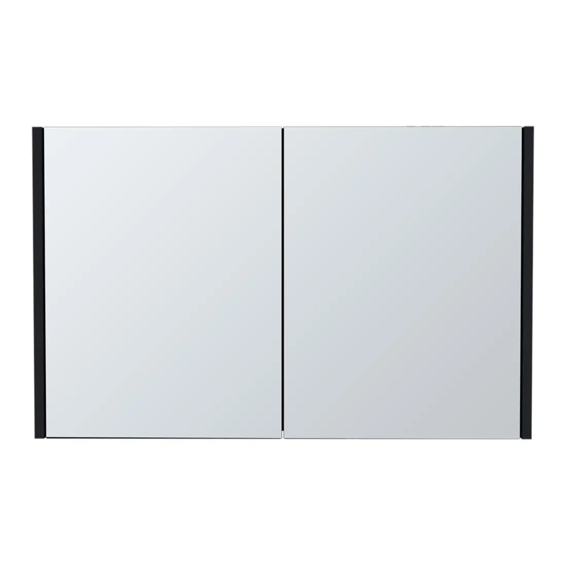 360 stand 32 in. Black Wood Wall Mount Floating Bathroom Vanity, Modern Space Saver with Full Assembly, Storage Doors, Wall Mounted Standard, 3 Shelves For Organization