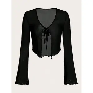 Fashionable chiffon-style, elegant, multifunctional, comfortable women’s cardigan—a must-have cool cardigan for summer GARMENTARY