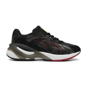 PUMA Mens Scuderia Ferrari Inverse Lace Up Sneakers Shoes Casual - Black