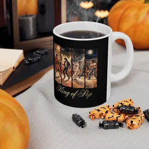 Michael Jackson, King of Pop, MJ Mug, Music Lover Gift, Pop Star Mug, Dance Mug, Music Gift, Cool Coffee Mug, Music Fan Gift, Pop Icon Mug