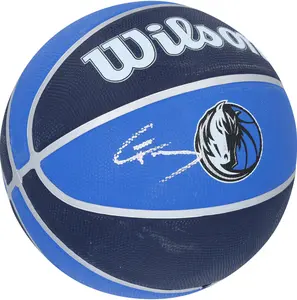 Cooper Flagg Dallas Mavericks Autographed Wilson Tribute Basketball - Fanatics Authentic Certified