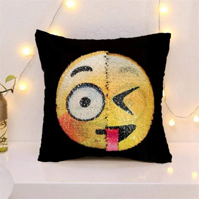 Emoji Magic Changing Pillow