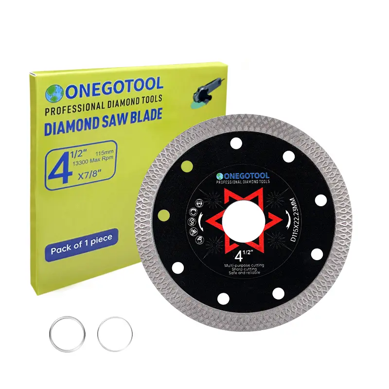 Tile Grinder Diamond Cutting Blade for Angle Grinder Tile, Super Thin Indestructible Disc for Grinder for Cutting Porcelain Ceramic Granite Marble.