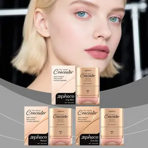 2-In-1 Concealer Foundation Hybrid Stick for Fresh Lightweight Natural Look, Versatile Makeup Tool for Easy Application