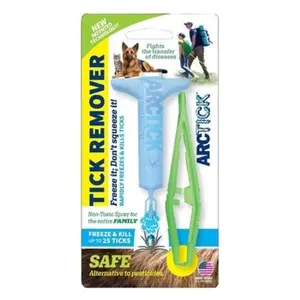 Arctick Freeze and Remove Kit - #1 Defense For Burrowed Ticks - Protect your family from Alpha-Gal / Lyme - Act before they bite