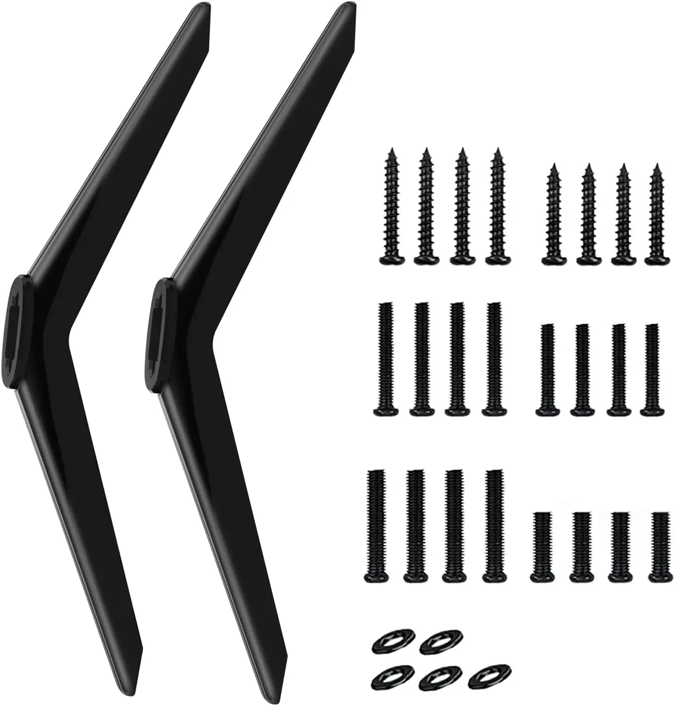 TV  for  TV Stand  for  28 32 40 43 49 50 55 65 Inch  TV  Replacement Compatible with 28S405 32S305 40S325 43S425 43S431 50S431 50S435 55S425   TV Stand  with Screws