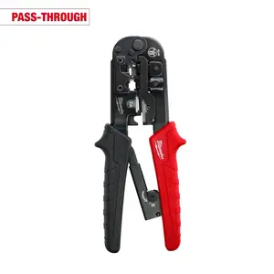 Milwaukee 48-22-3074 Ratcheting Pass-Through Crimper & Stripper (Open Box)