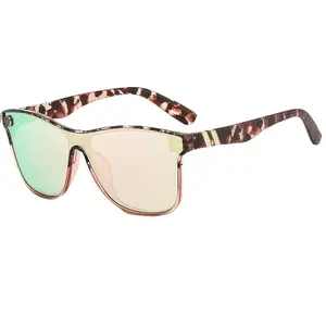 EunoiaLens Unisex Square Polarized Sunglasses - Full-Rim Plastic Frames, Tortoiseshell Design, Tinted Polarized Lenses, Lightweight Durable Modern Fashion Eyewear for Everyday, Outdoor Use