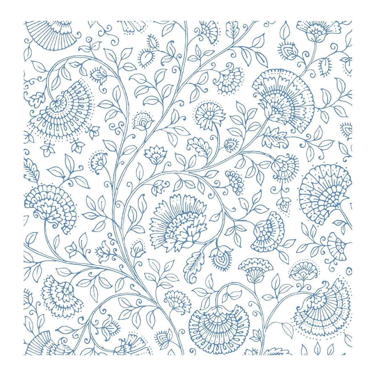 NextWall Paisley Trail Peel and Stick WallpaperRoll