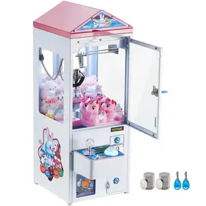 VEVOR Claw Machine,  0-3” Jaw Diameter 0-5” Jaw lifting, Crane Prize Grabber Commercial Arcade Game Toys, Cool Fun Grab-And-Win Machine w/ Light and Sound, Dispenser Vending Toy For Kids,Boys &Girls