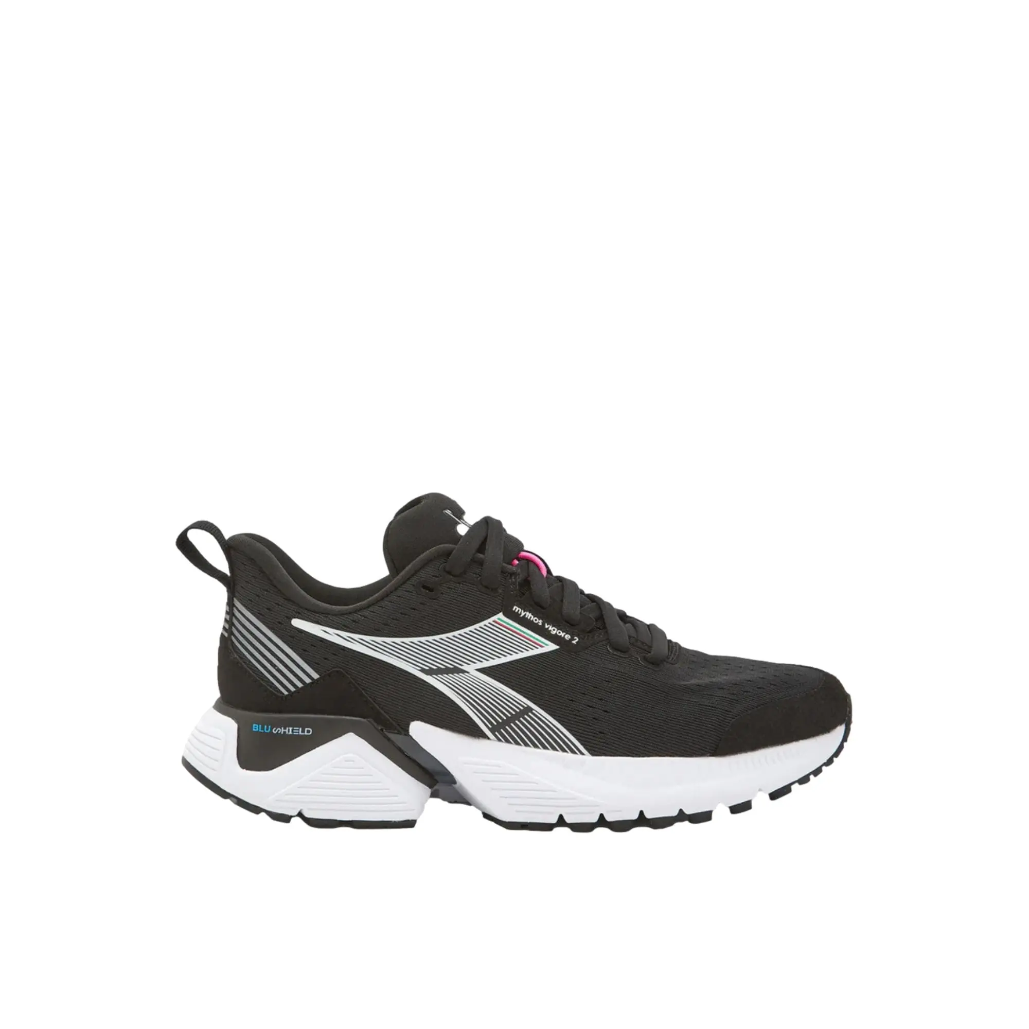 Diadora Mythos Blushield Vigore 2 Black / White / Pink Fluo  179072-C5202 Women's
