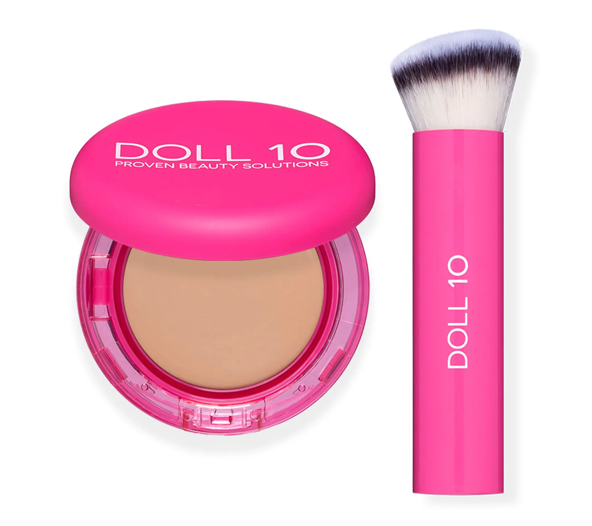 Doll 10 Peptide Bounce Balm Foundation with Brush Doll 10 Peptide Bounce Balm Foundation with Brush