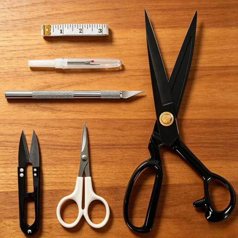 9-Inch Heavy-Duty Titanium-Coated Pro-Grade Steel Tailor Scissors - 1 Pair Cuts Many Materials, Flat-Lay Cutting, Stay Grip, Cuts Leather, Sewing Accessories and Supplies for Dressmakers