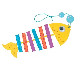 Tropical Fish Mobile Craft Kit - Makes 12