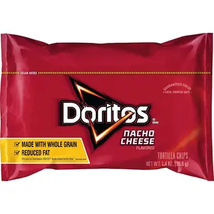 Doritos Top N Go Walking Taco Nacho Tortilla Chips, Cheese Flavored, Reduced Fat, 1.4 Oz (Pack of 21)
