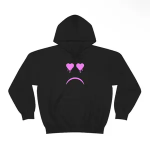 Sad Face Cameron Daye Unisex Heavy Blend Hooded Sweatshirt