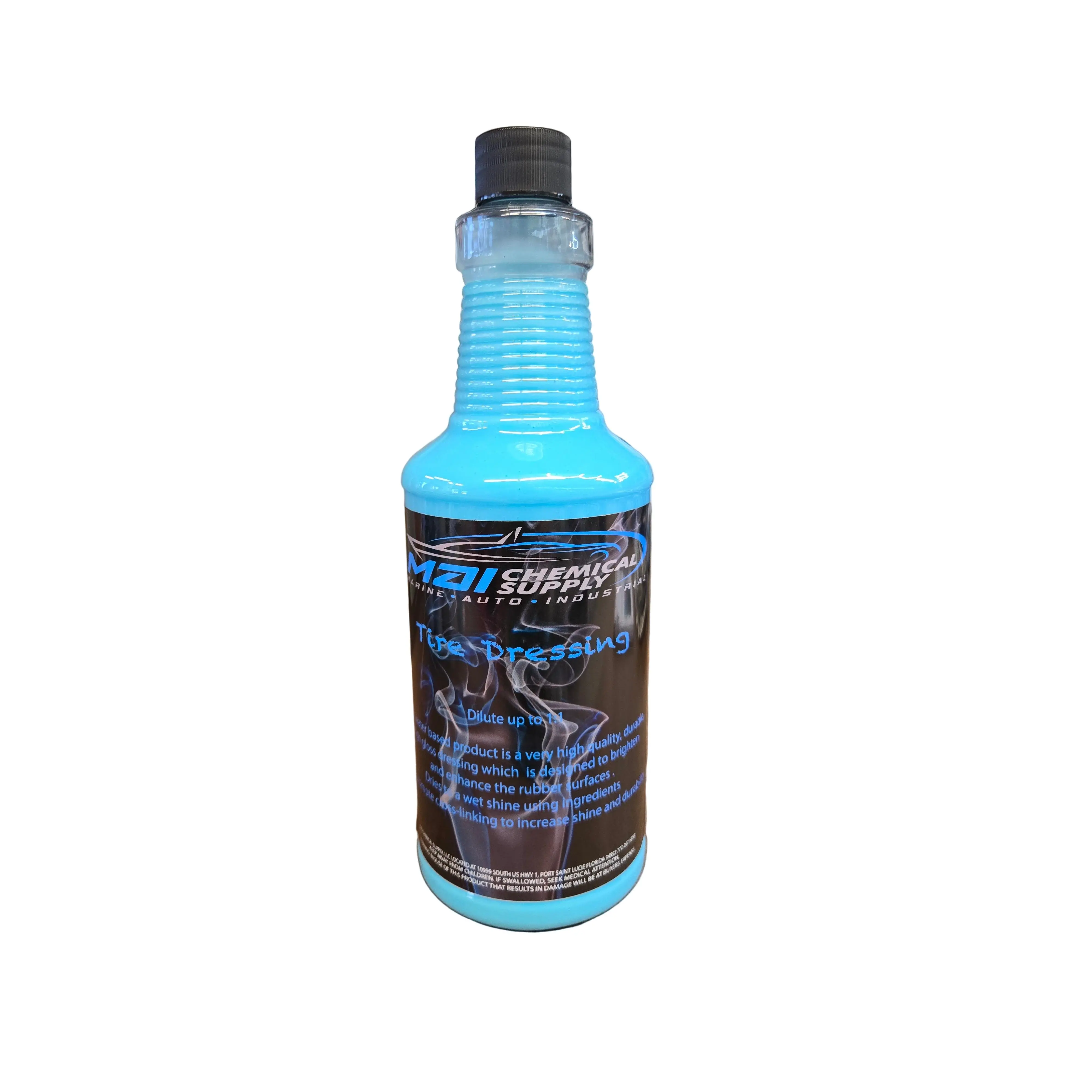Water Based Tire Dressing - Car Tire Care Accessory for Cars/Pickups, Cross-Link Formula, Durable High Gloss, Dries to Wet Shine, Brightens Damp or Dry Rubber Surfaces