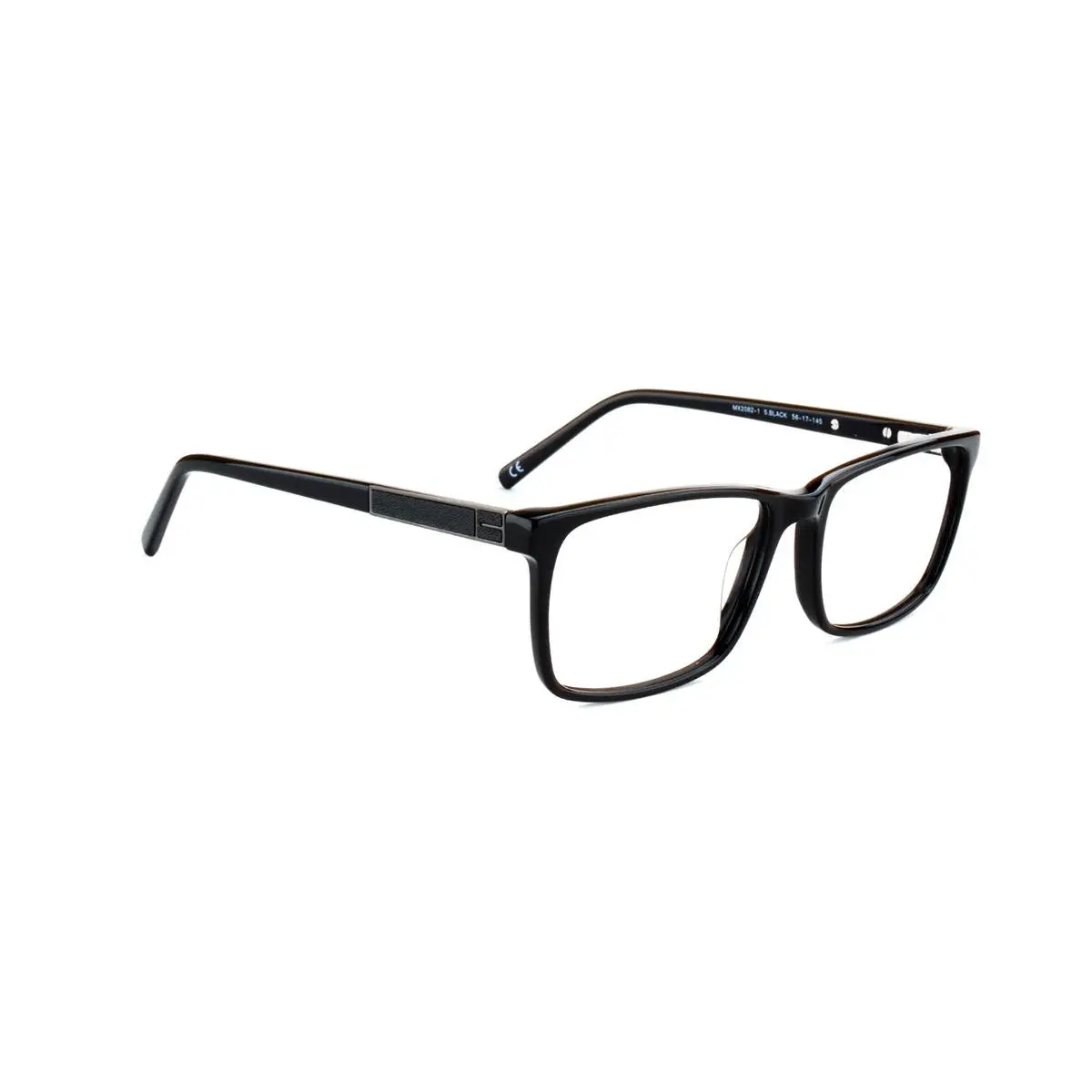 MX2082-1 | Men | Shiny Black | Acetate Glasses
