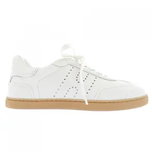 Pre-owned HERMÈS Calfskin Small Leather Goods Hermes Match Chevre Sport Calf Sneakers