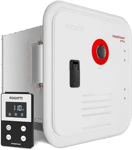 FOGATTI RV Tankless Water Heater, InstaShower 7, RV On Demand Hot Water Heater without Door, DC 12V, Optimized Summer Comfort Performance, Ideal for RVers' Family Use, FS07B1S