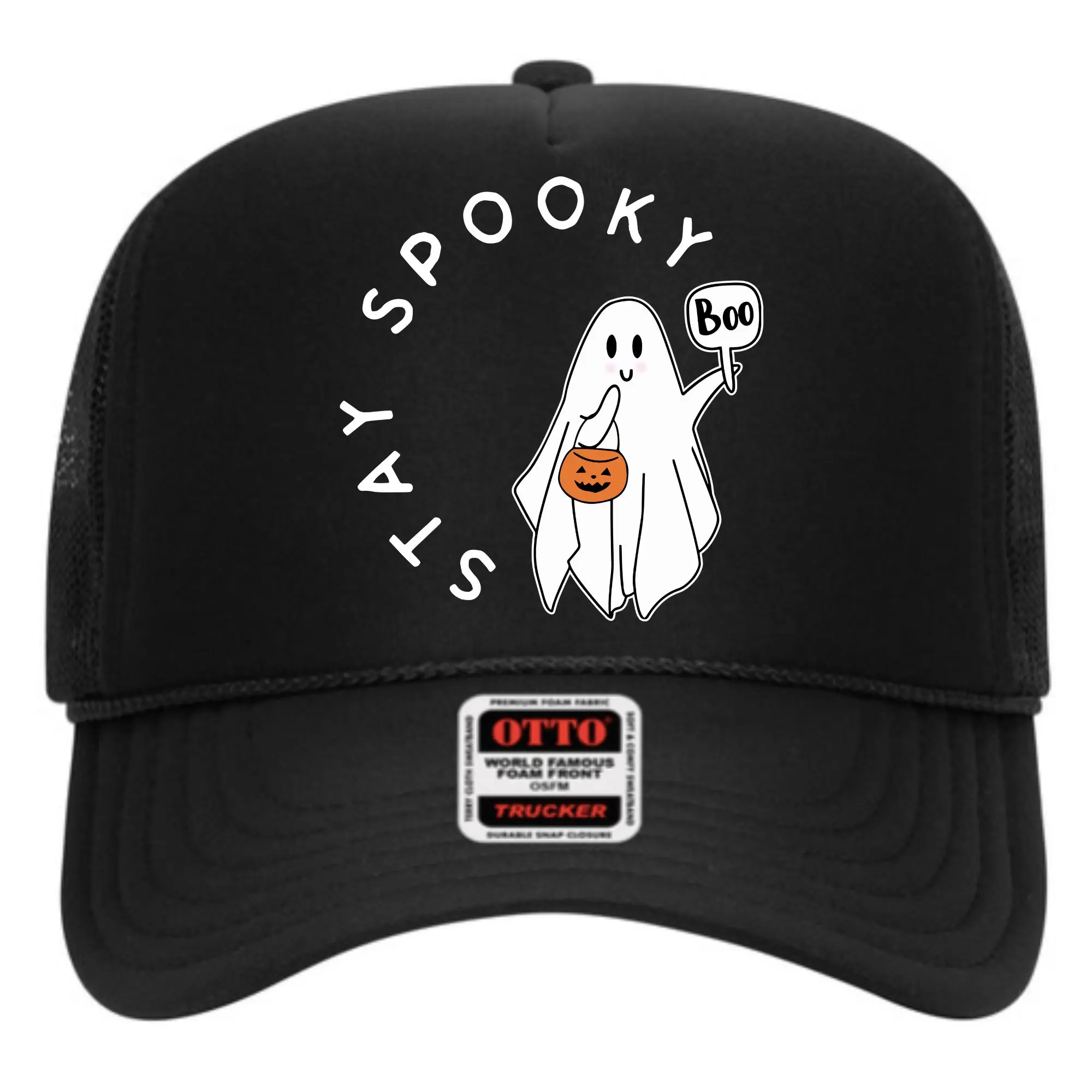 Stay Spooky Halloween Trucker Hat