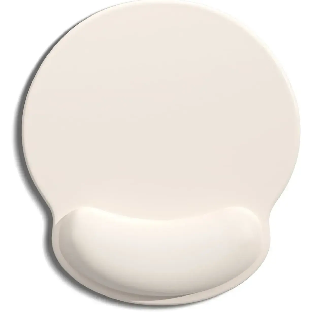 Ergonomic Mouse Pad with Gel Silicone Wrist Rest, Non-Slip Mat for Pain Support & Wrist Relief, Cute Beige Design for Gaming & Work, Desktop & Office Accessory for Men, Desktop Accessory, Non Slip Mousepad