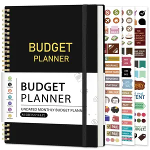 Budget Planner, 1 Count Monthly Budget Book, Expense Tracker Notebook, Undated Bill Organizer & Finance Planner, Financial Management, Budgeting To Take Control Of Your Money, Bill Due