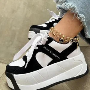 Reina Urban Colombian Sneakers Bright Flashes Round Toe Laces All Seasons Casual Colorblock Footwear for Girl Athletic Trainer Training Runner Walking Shoes Made in Colombia