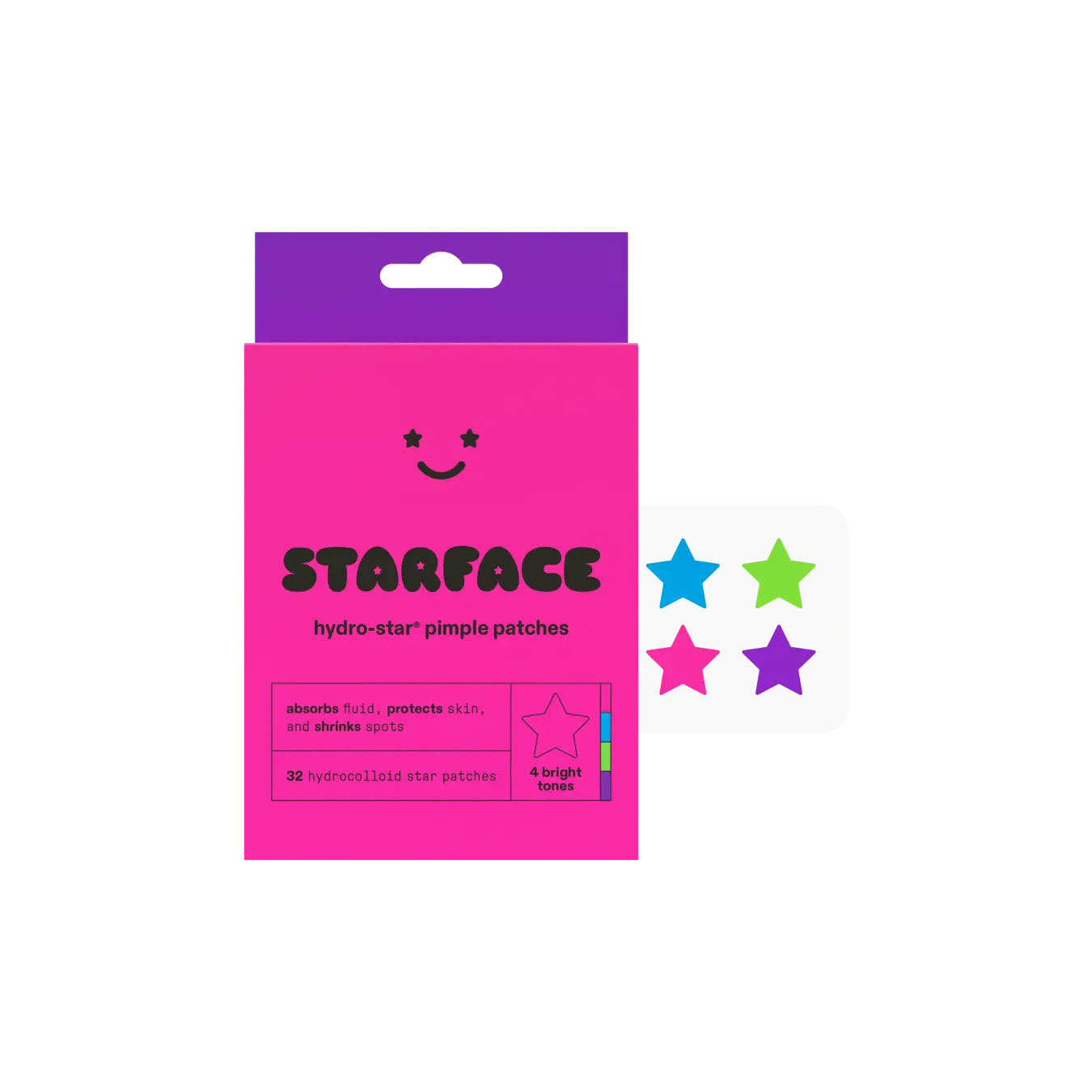 Starface Party Pack Pimple Patches, 32 ct Acne Stickers Gentle