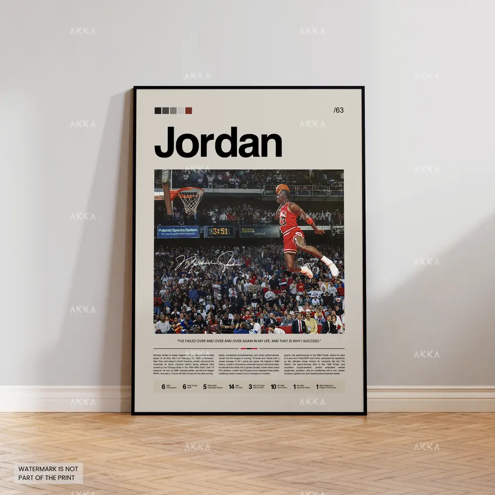 Michael Jordan - Chicago Bulls poster 1 Michael Jordan - Chicago Bulls poster 1