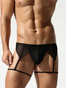 Men's Thong Panty Set Nightclub Sexy Exposed Plain Men's Underwear, Comfortable Breathable Design, Perfect for Casual Wear & Everyday Use