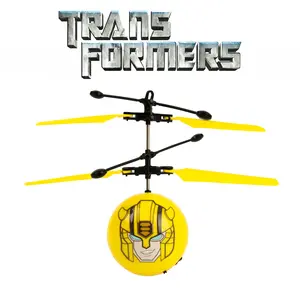 Transformers IR UFO Electric Remote Control Helicopter Ball - Bumble Bee, Optimus Prime, Megatron