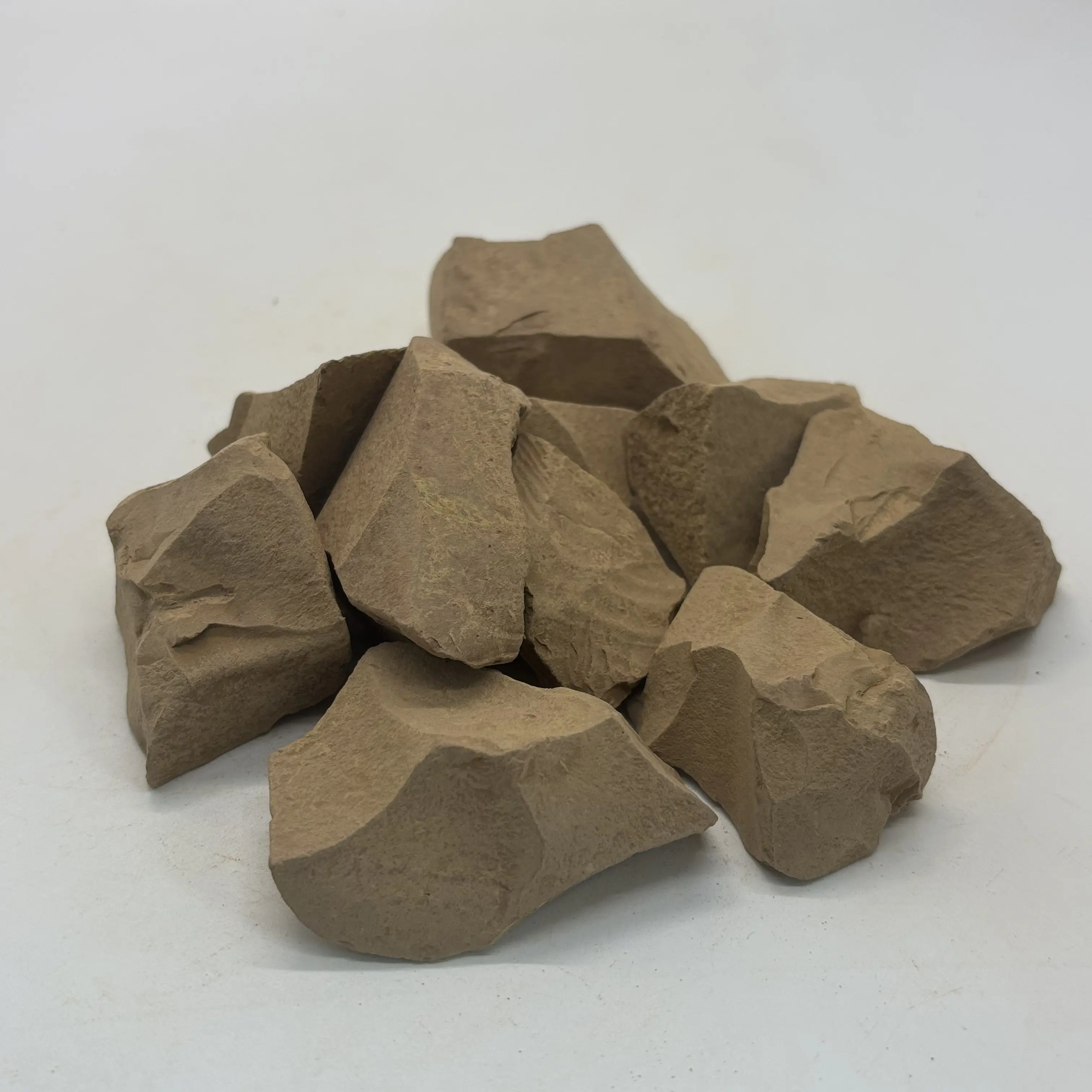 200g(7oz) Narat Brown Kaolin Clay Lumps & Chunks, 100% Natural Clay, Edible, No Additives, Cosmetic Grade, Lump Form with Skin Adhesion When Wet