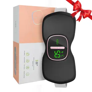 Menstrual Heating Pad Smart Uterus Warmer Belt, Cordless Heating Pad, Electric Waist Belt, Waist Vibrating Abdominal Massager