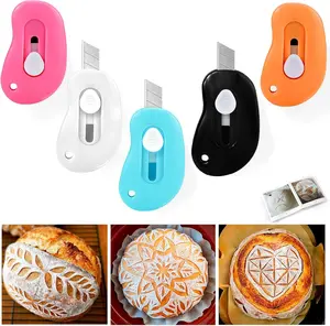Bread Lame Dough Scoring Tool,5 Pack Sourdough Scoring Tools,Bread Dough Cutter Slashing Razor Tool,Bread Baking & Making Tools Supplies Accessories